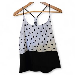 HURLEY Polka Dot Racerback Camisole - XS